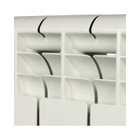 Алюминиевый радиатор ROMMER Profi 500 AL500-80-80-100 8 секций RAL9016 82484