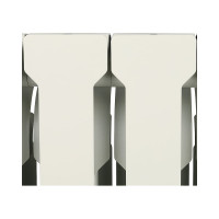 Алюминиевый радиатор ROMMER Profi 500 AL500-80-80-100 8 секций RAL9016 82484