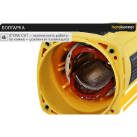 Угловая шлифмашина Hanskonner HAG15150EC