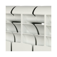 Биметаллический радиатор ROMMER Profi BM 500 BI500-80-80-150 12 секций RAL9016 82491