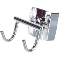 Крючок двойной FIXSEN KVADRO 61305B