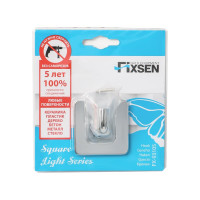 Крючок одинарный FIXSEN SQUARE 93105