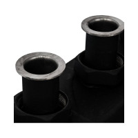 Стальной распределительный коллектор STOUT 3 отопительных контура, в теплоизоляции DN 32 SDG-0016-005003