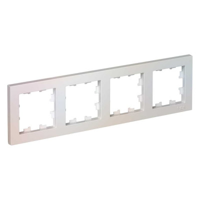 Рамка Systeme Electric 4-м ATLAS DESIGN универсальная, жемчуг ATN000404 1240266