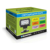Светодиодная фара Вымпел CL-18W-S, дальний свет, мет. корп. 6 диодов 5186