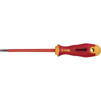Диэлектрическая отвертка Felo Ergonic 4,5х1,0х125 плоская шлицевая 41304590