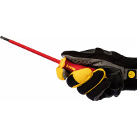 Диэлектрическая отвертка Felo Ergonic 4,5х1,0х125 плоская шлицевая 41304590