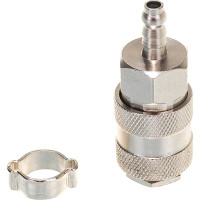 Переходник рапид – ёлочка 6 мм с обжимным кольцом 6-11 мм Elitech 0704.018200