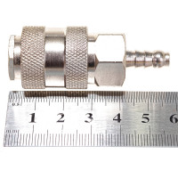 Переходник рапид – ёлочка 6 мм с обжимным кольцом 6-11 мм Elitech 0704.018200