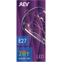 Светодиодная лампа REV VINTAGE RGB Starry ST64, E27, DECO Premium 32447 8