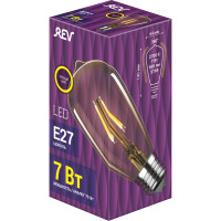 Светодиодная лампа REV VINTAGE Filament ST64, E27, 7Вт, 2700K, DECO Premium, 32436 2