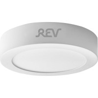 Светильник REV накладной, светодиодный, ROUND, 159х159х28мм, 14Вт, 4000К, 1190Лм, IP20, 28904 3