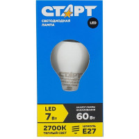 Светодиодная лампа в колбе лон СТАРТ LEDSphereE27 7W27
