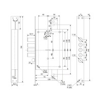 Врезной замок ГАРДИАН 2112 Т-5кл 10233