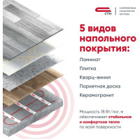 Двухжильные нагревательные секции СТН КС-850