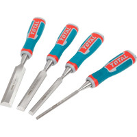 Набор стамесок по дереву 4 шт. TOTAL THT41K0401