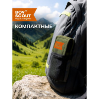 Набор столовых приборов BOYSCOUT /вилка, ложка,нож/, в чехле, 16 см /24 61085