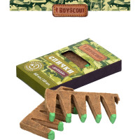 Спички Вулкан BOYSCOUT 60 мм, 10 шт длительного горения 61034