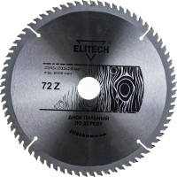 Диск пильный по дереву (255х32/30 мм; 2.8 мм; 72Z) Elitech 1820.056900