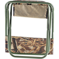 Туристический складной стул со спинкой Следопыт 350х470х810мм, камыш PF-FOR-S19