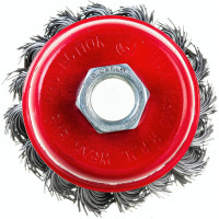 Щетка чашечная (65 мм; М14; витая 0.5 мм) для УШМ Elitech 1820.074300