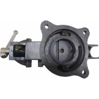 Слесарные тиски GRIFF 150 мм, серия PRO, поворотные, стальные, с наковальней 17кг g164030