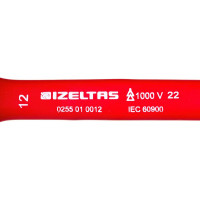 Ключ рожковый односторонний IZELTAS диэлектрический 1000V, 12 мм , 255010012