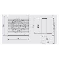 Вентилятор Soler&Palau Decor 300S