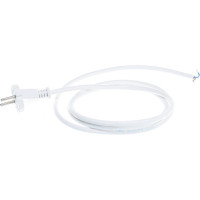 Шнур DORI ПВС 2х0,75 с вилкой 1,5 м белый 41436