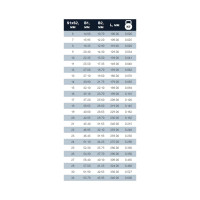 Набор гаечных комбинированных ключей THORVIK W3S26TB ARC 26 предметов 52610