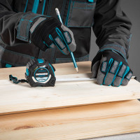 Рулетка Magnetisch, 5 м х 25 мм обрезиненный корпус,автоматическая фиксация GROSS 32572