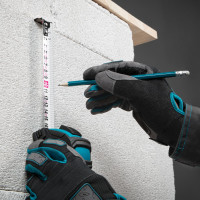 Рулетка Magnetisch, 5 м х 25 мм обрезиненный корпус,автоматическая фиксация GROSS 32572