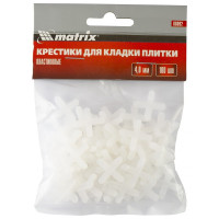 Крестики (100 шт; 4 мм) для кладки плитки MATRIX 88092