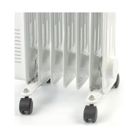 Масляный обогреватель SONNEN DFS-07, 1500 Вт, 7 секций, белый, 453498