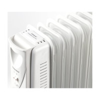 Масляный обогреватель SONNEN DFS-07, 1500 Вт, 7 секций, белый, 453498