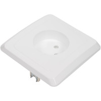 Розетка Systeme Electric 1-м СП Этюд 16А IP20 защитные шторки, без заземления, белая PC16-002B
