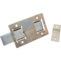 Дверная задвижка Без бренда ЗД-02, цинк 91507