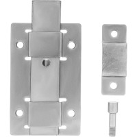 Дверная задвижка Без бренда ЗД-02, цинк 91507