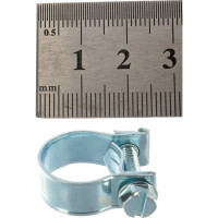 Металлические хомуты СИБРТЕХ, MINI 14-16мм, ширина 9мм, винтовой, W1, 2шт 47505