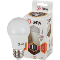 Светодиодная лампа ЭРА LED A60-11W-827-E27, груша, теплый Б0030910