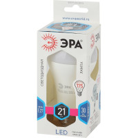 Светодиодная лампа ЭРА LED A65-21W-840-E27, груша, нейтральный Б0035332