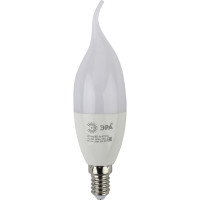Светодиодная лампа ЭРА LED BXS-9W-827-E14, свеча на ветру, теплый Б0027973