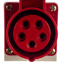 Стационарная наружная розетка ЭРА 115 3Р+РЕ+N 16А 380В IP44 Б0032876