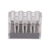 Строительно-монтажная клемма (СМК) ЭРА NO-222-22 модель 108, 8 отверстий, 1.0-2.5мм2, 50 шт Б0033396