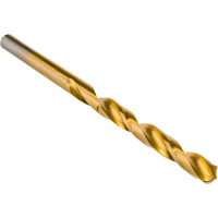 Набор спиральных сверл по металлу HSS TiN в пластиковом кейсе TDBS10 (10 шт; 1-10 мм) Thorvik 52479