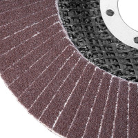 Круг лепестковый торцевой КЛТ-2 (125х22.2 мм; Р80) Без бренда 740857