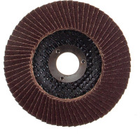 Круг лепестковый торцевой КЛТ-2 (125х22.2 мм; Р80) Без бренда 740857