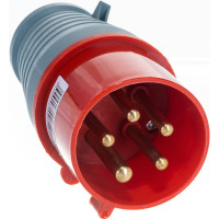 Электрическая кабельная вилка IEK 32А 3P+PE+N 380В IP44 025 ИЭК PSR02-032-5