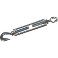 Талреп STAYER DIN 1480, крюк-кольцо, М16, 2 шт, оцинкованный, 30515-16