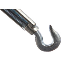 Талреп STAYER DIN 1480, крюк-кольцо, М16, 2 шт, оцинкованный, 30515-16